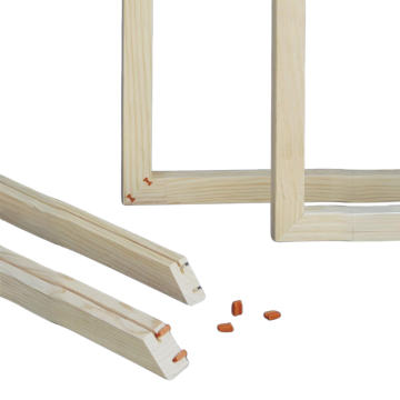 Bastidor premium de 34x140cm  (10 listones + 20 cuñas)